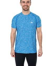 Mens Gaffney Active T-Shirt - Bright Blue Marl - Bright Blue Marl