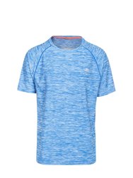 Mens Gaffney Active T-Shirt - Bright Blue Marl