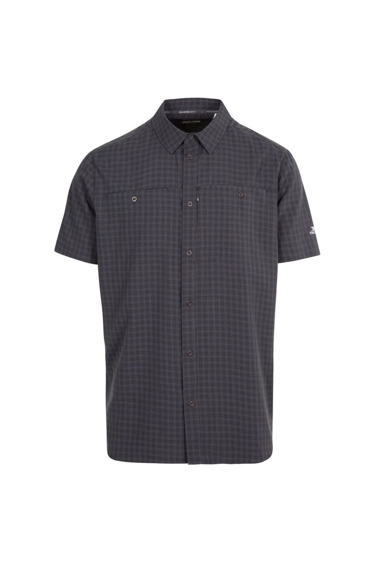 Mens Gilcrux Shirt - Dark Grey - Dark Grey