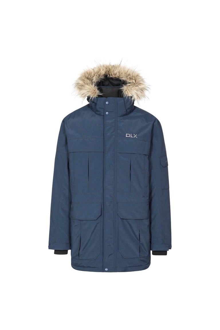 Mens Highland Waterproof Parka Jacket (Navy) - Navy