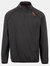 Mens Hulton DLX Half Zip Fleece Top - Black - Black