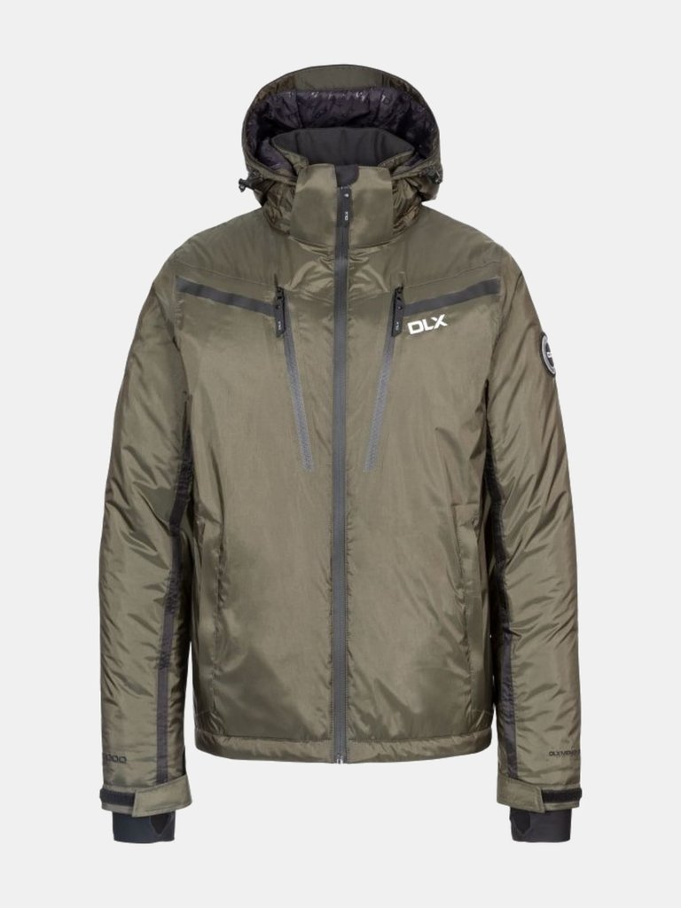 Mens Jasper DLX Ski Jacket - Olive - Olive