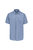 Mens Juba Short Sleeve Casual Shirt - Blue Check - Blue Check