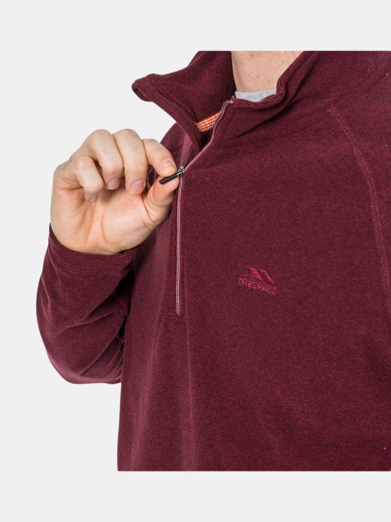 Mens Keynote Fleece Top - Prune