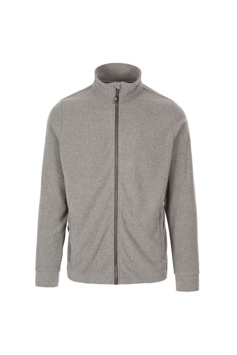 Mens Kington Anti-Pilling Fleece Jacket - Grey Marl