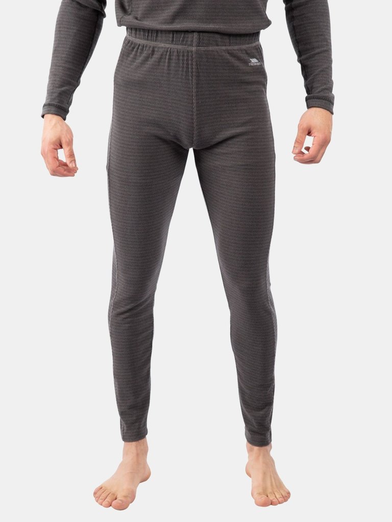 Mens Kirk Base Layer Bottoms - Black/Storm Grey - Black/Storm Grey