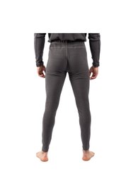 Mens Kirk Base Layer Bottoms - Black/Storm Grey