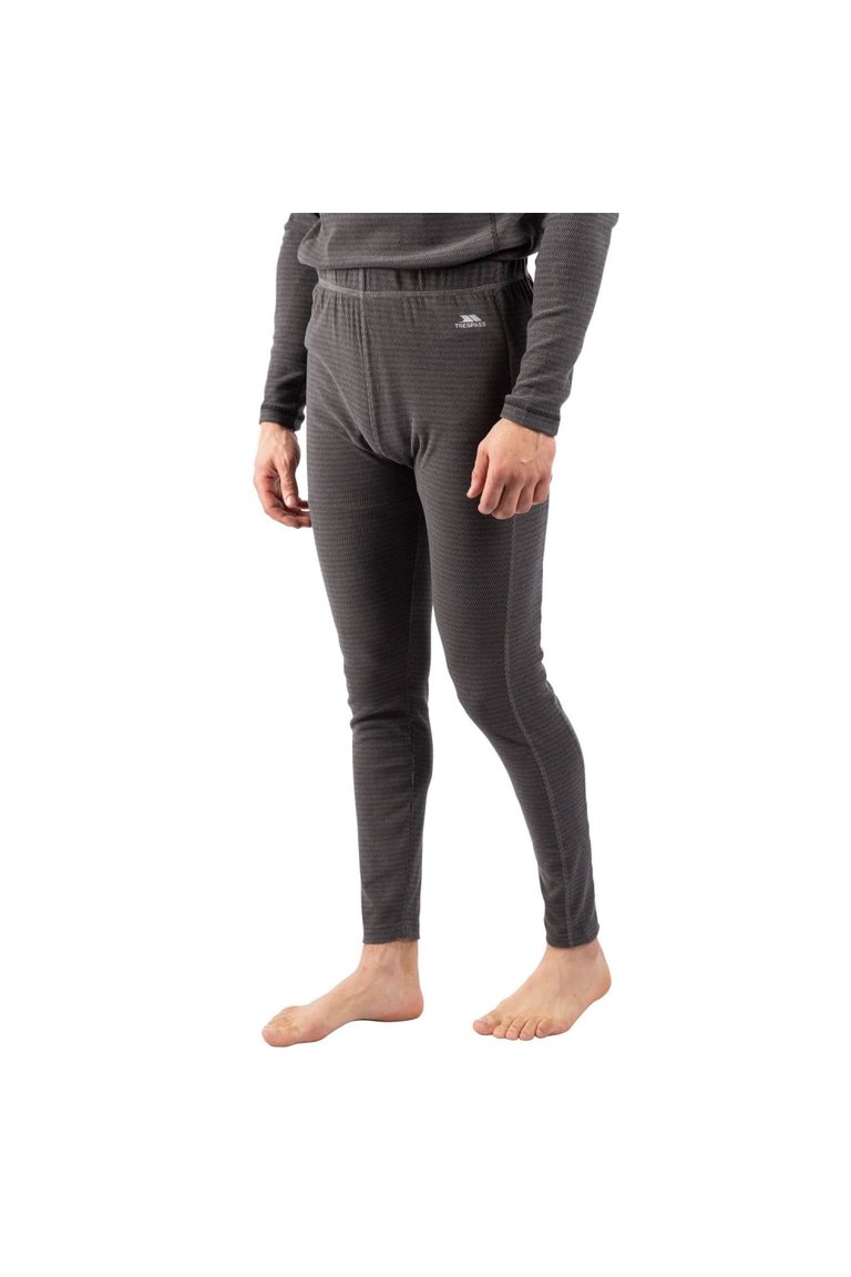 Mens Kirk Base Layer Bottoms - Black/Storm Grey