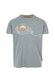 Mens Longcliff T-Shirt - Pond Blue - Pond Blue