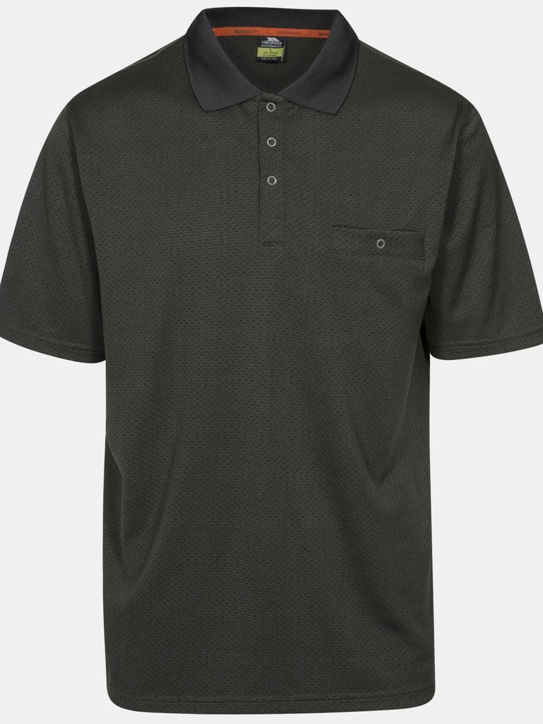 Mens Reihan Active Polo Olive - Olive