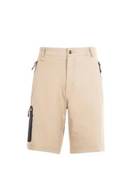 Mens Runnel Cargo Shorts - Oatmilk