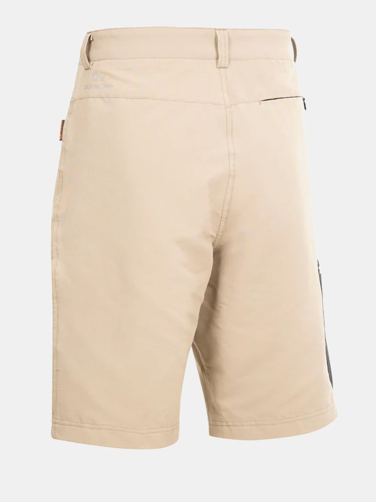 Mens Runnel Hiking Shorts - Oatmilk