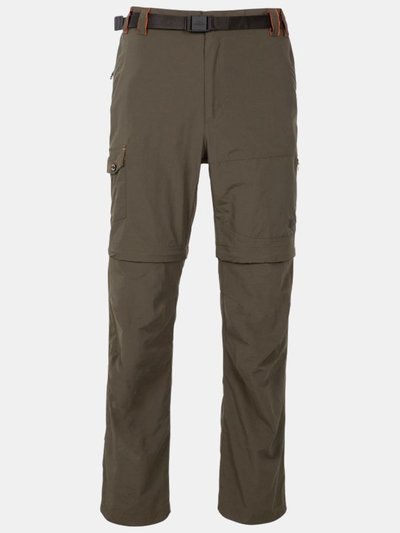 Trespass Mens Rynne B Mosquito Repellent Cargo Pants - Olive product