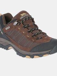 Mens Scarp Waterproof Lace Up Sneakers -  Dark Brown - Dark Brown