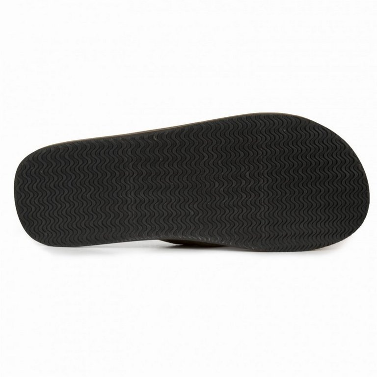 Mens Scene Travel Summer Flip Flop - Cocoa