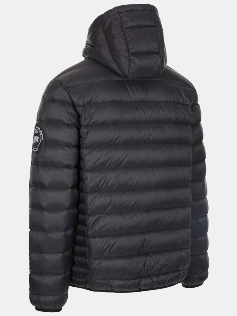 Mens Whitman II Down Jacket - Black/Rust