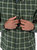 Mens Withnell Checked Cotton Shirt - Green