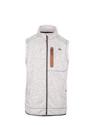 Mens Woodley Fleece Vest - Ghost Marl