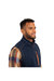 Mens Woodley Fleece Vest - Navy Marl