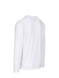 Mens Wrenburyton Long-Sleeved T-Shirt - White