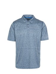 Monocle Mens Quick Dry Polo Top - Navy