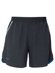 Motions Mens DLX Quick Drying Active Shorts - Black