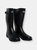 Recon X Mens Waterproof Rubber Wellington Boots - Black - Black