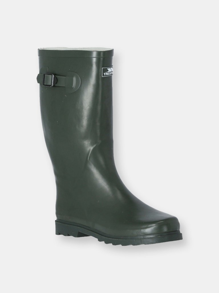 Recon X Mens Waterproof Rubber Wellington Boots - Marsh - Marsh