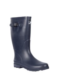 Recon X Mens Waterproof Rubber Wellington Boots - Navy