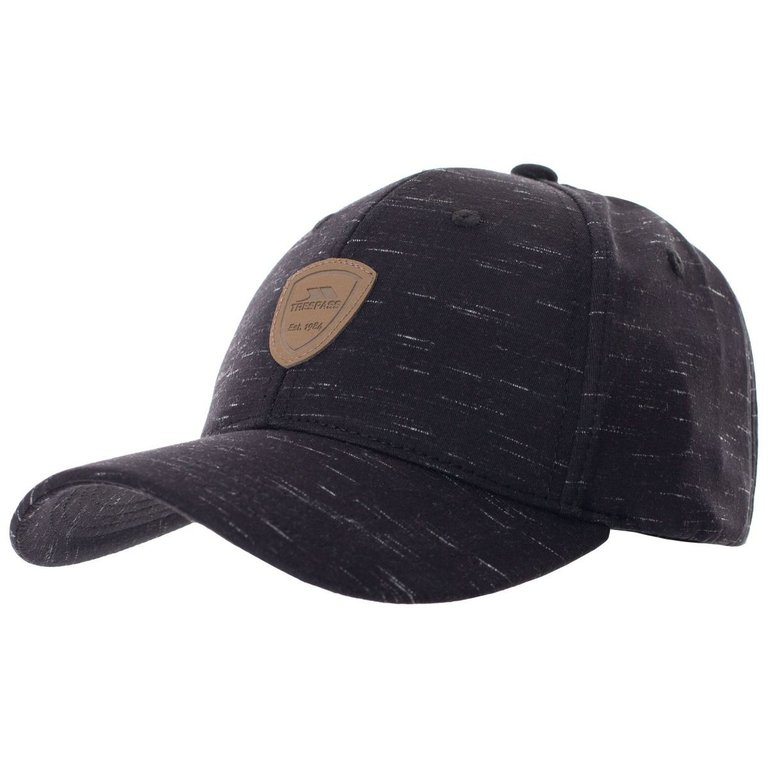 Speckle Baseball Cap - Black Marl