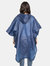 Trespass Adults Unisex Canopy Packaway Poncho (Navy Blue)