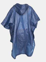 Trespass Adults Unisex Canopy Packaway Poncho (Navy Blue)