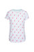 Trespass Carolyn Womens Short Sleeved Patterned T Shirt  - White Flamingo