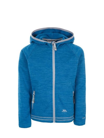 Trespass Trespass Childrens Girls Goodness Full Zip Hooded Fleece Jacket (Cosmic Blue) product