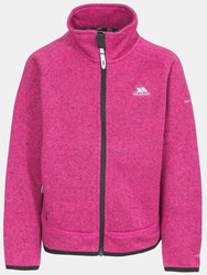 Trespass Childrens Girls Rilla Full Zip Fleece Jacket (Pink Lady) - Pink Lady