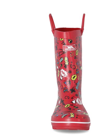 Trespass Trespass Childrens/Kids Apolloton Wellington Boots (Red) product