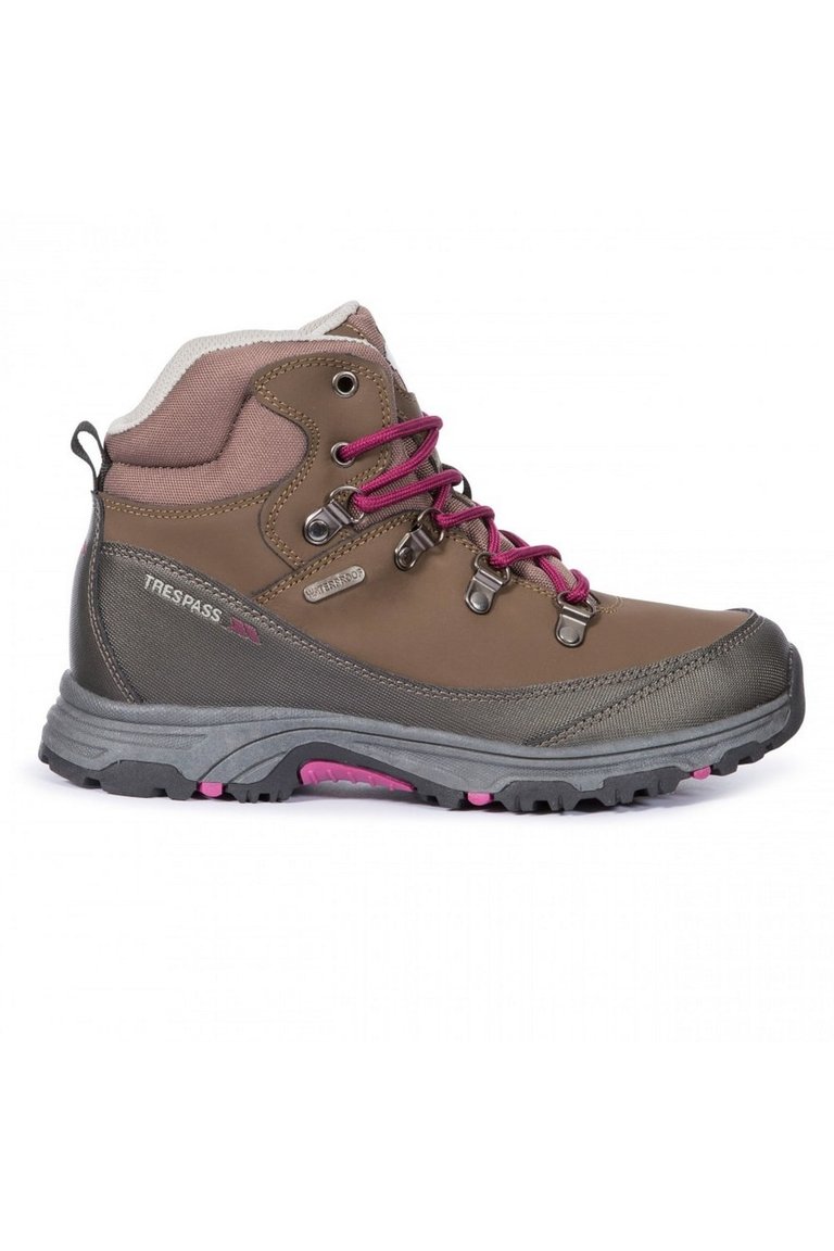 Trespass Childrens/Kids Glebe II Waterproof Walking Boots (Earth) - Earth