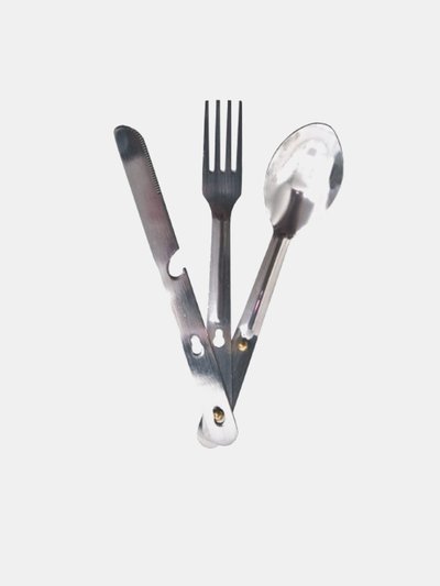 Trespass Trespass Chomp Cutlery Set (Silver) (One Size) product