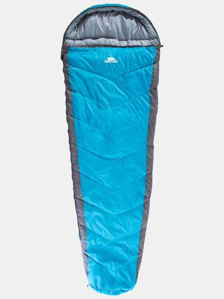 Trespass Doze 3 Season Sleeping Bag (Kingfisher) (One Size) (One Size) - Kingfisher