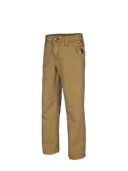 Trespass Kids Boys Neville Casual Chino Trousers - Nut