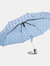 Trespass Maggiemay Automatic Umbrella (Blue Chevron Print) (One Size) - Blue Chevron Print