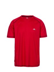 Trespass Mens Albert Active Short Sleeved T-Shirt (Red) - Red