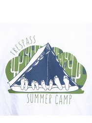 Trespass Mens Camp Casual Short Sleeve T-Shirt (White)