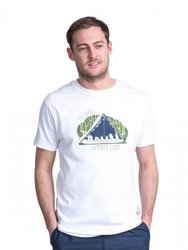 Trespass Mens Camp Casual Short Sleeve T-Shirt (White)