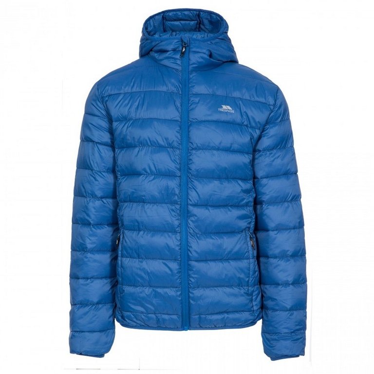 Men's Padded Jacket in Indigo