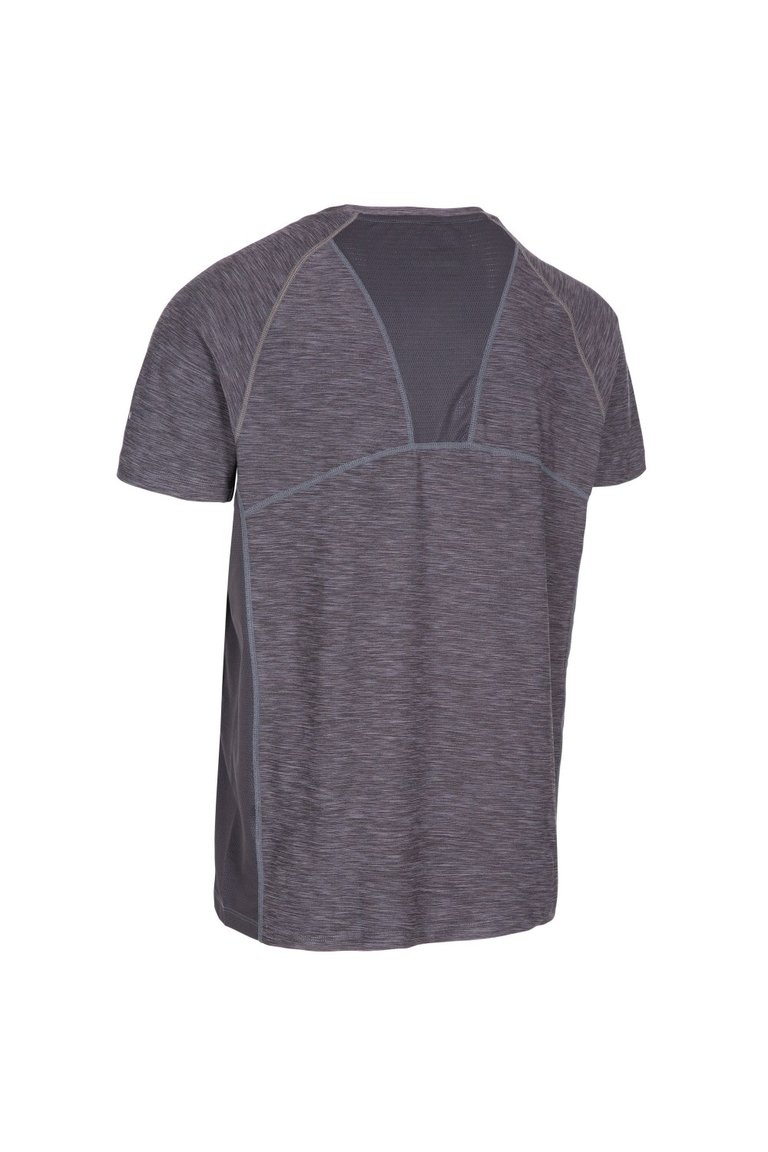 Trespass Mens Cooper Active T-Shirt (Dark Gray Marl)