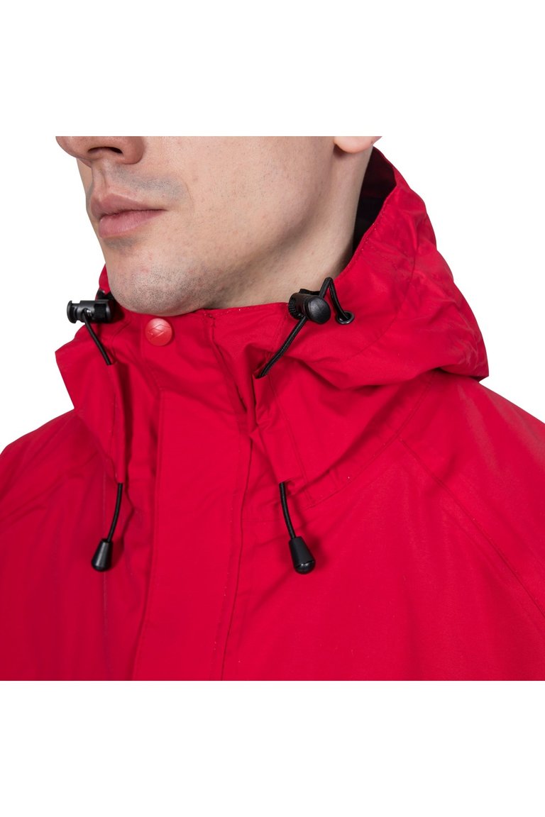 Trespass Mens Corvo Hooded Full Zip Waterproof Jacket/Coat