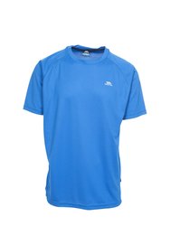 Trespass Mens Debase Short Sleeve Active T-Shirt (Bright Blue) - Bright Blue