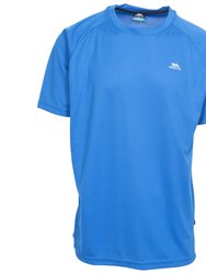 Trespass Mens Debase Short Sleeve Active T-Shirt (Bright Blue) - Bright Blue
