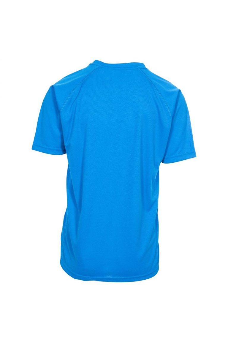 Trespass Mens Debase Short Sleeve Active T-Shirt (Bright Blue)